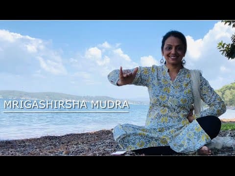Bharatanatyam - mudras - 19 - mrigashirsha mudra viniyoga
