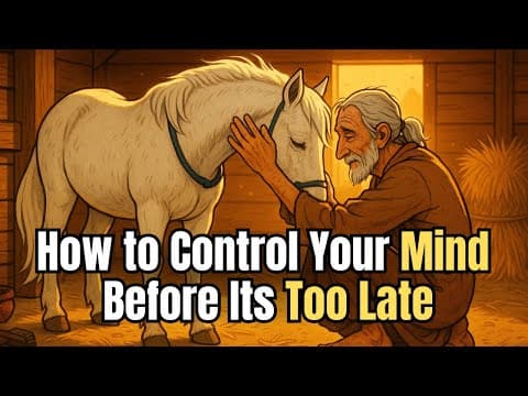 Control Your Mind Before It Destroys Your Life | Monk And Horse Story |