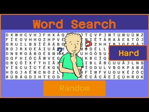 Word Search - Challenge  Ep42