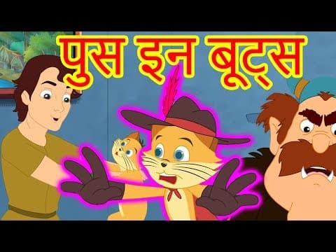 पुस इन बूट्स - Pariyon Ki Kahani | Jadui Kahaniya | Hindi Fairy Tales | Hindi Story | Hindi Kahaniya