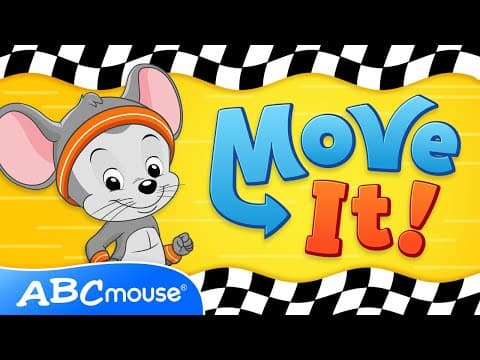🏃‍♂️ Ready, Set, Race in Place! 🏁 | ABCmouse Move It | Brain Breaks & Exercise for Kids