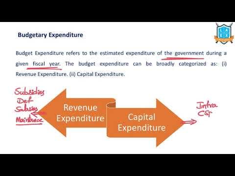 What is Budgetary Expenditure ? || Budgetary Expenditure అంటే ఏమిటి?
