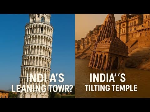 India's Leaning Tower of Pisa? The Mystery of Varanasi's Ratneshwar Mahadev Temple