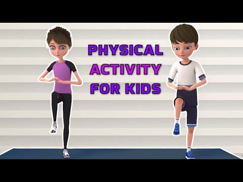 DAILY KIDS PHYSICAL ACTIVITY TO LOSE FAT| Kids Exercise