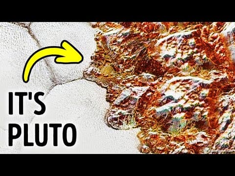 First Real Photos of Pluto Show Unusual Red Ice