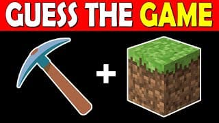 Guess The GAME by Emoji,,,!  (41 Popular Games)