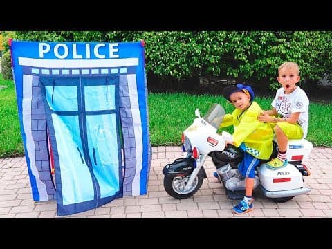 निकिता व्लाद को अच्छी आदतें सीखने में मदद करती है