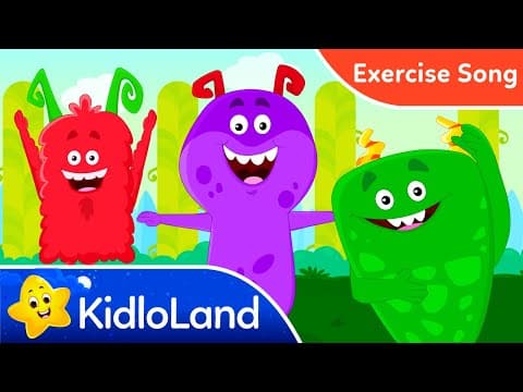 Exercise Song for Kids - Dance Along - Action Songs for Kids