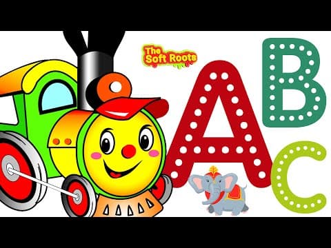 Kids Learning Videos-Learn ABC with train-Alphabets with characters
