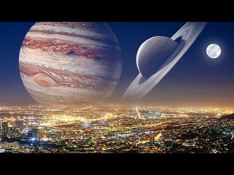 What if all the planets were between the Earth and moon?