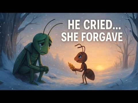 When Regret Teaches What Pride Couldn’t | Emotional Story of the Ant & the Grasshopper | Short Story