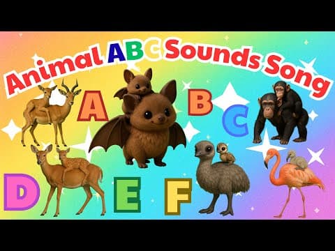 π¦ ABC Animal Dads Carry Their Babies πΎ Cute A-Z Animal Alphabet for Kids | Learn Letters with Fun! π