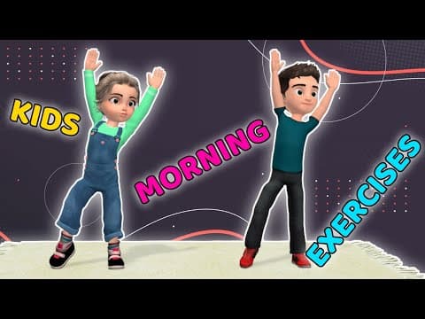 Good morning! kids exercises to do in the morning