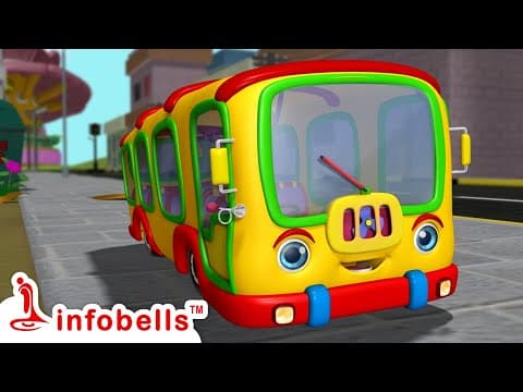The Wheels On The Bus - Nursery Rhymes & Baby Bus Song