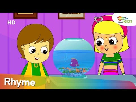 Fish Queen Rhyme in Telugu | Rhyme For Children | Shemaroo Kids Telugu