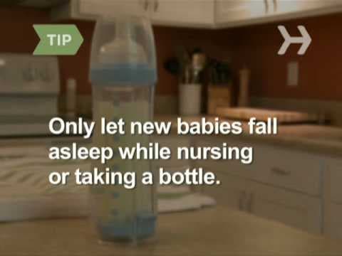 How to get a newborn to fall asleep