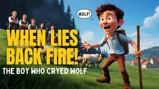 The Boy Who Cried Wolf  Moral Story for Kids English Short Stories