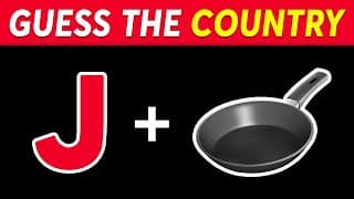 Can You Guess the COUNTRY by Emoji?