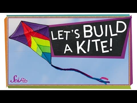 Let's make a kite! - science project for kids