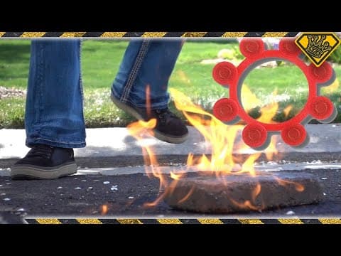 Will Toy Caps Ignite Gasoline