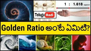What is Golden Ratio Explained in Telugu | Fibonacci Sequence in Telugu