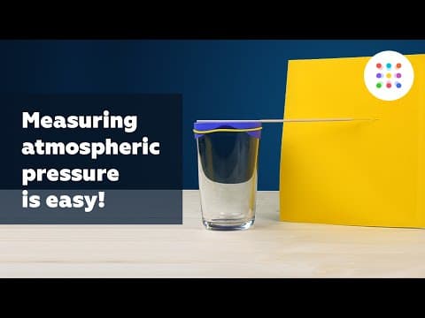 Homemade barometer