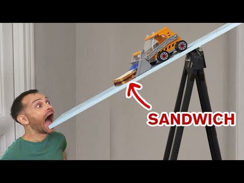 How to make a PB&J sandwich with a Rube Goldberg machine (or five)