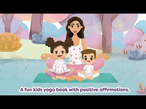 Happy yogis a fun kids yoga book with positive affirmations