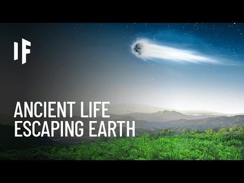 What If Ancient Life Escaped Earth?