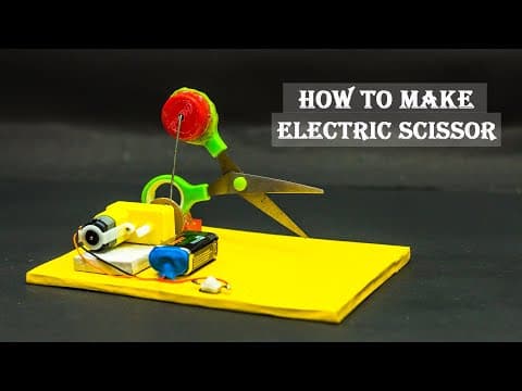 Science Fair Ideas | Electric Scissor