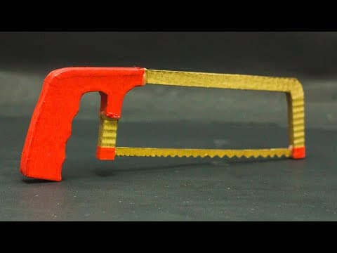 Simple Machine Projects | Wedge | Hacksaw Blade