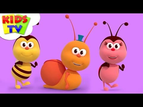 A snail - nursery rhymes and children songs