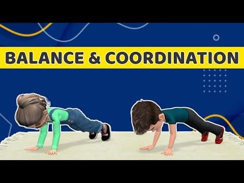 14 ENERGETIC BALANCE & COORDINATION EXERCISES FOR KIDS