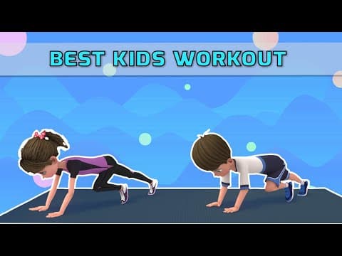 KIDS WORKOUT – BEST EXERCISES TO LOSE WEIGHT | Kids Exercise
