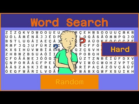 Word Search - Challenge  Ep779