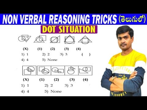 Dot situation - non verbal reasoning tricks in telugu