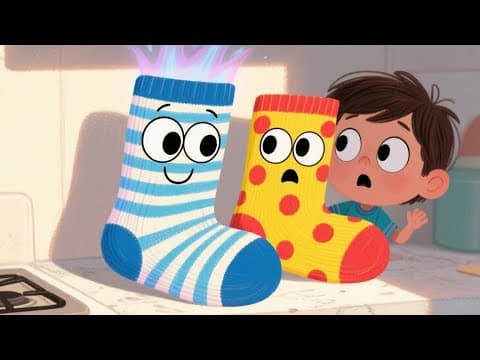 The Jumping Socks 🧦 | Magical Bedtime Story for Kids