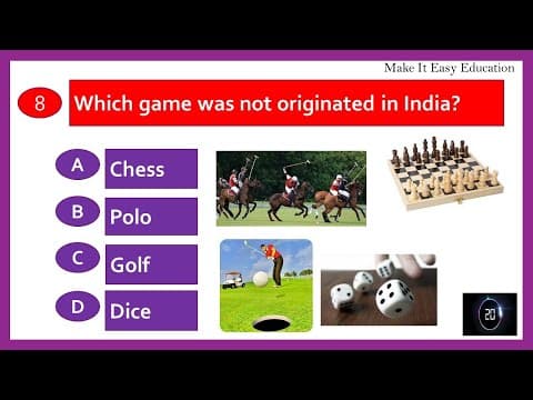 GENERAL KNOWLEDGE QUIZ - TEST 81 - GK QUIZ - INDIA GK