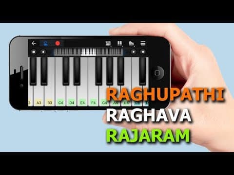 Raghupathi Raghava Rajaram | Mobile Piano app