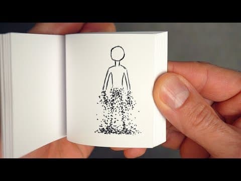 Disintegrating Flipbook by Andymation