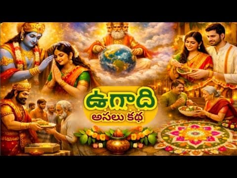 ఉగాది పండుగ అసలు కథ | Ugadi Story in Telugu | ఉగాది ఎందుకు జరుపుకుంటారు #Ugadi #UgadiStory