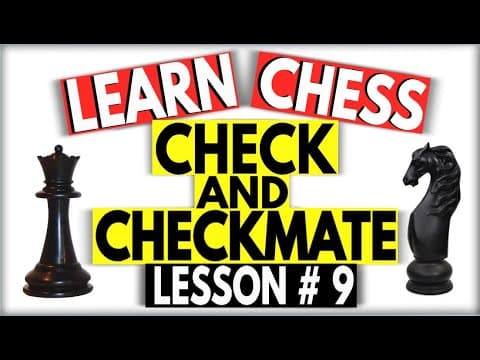 Chess Rules-What is Check and Checkmate-How to Play Chess