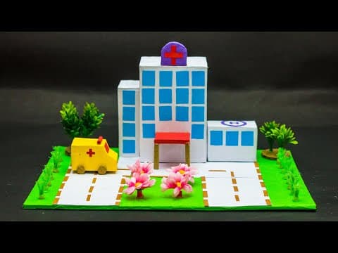 School Science Projects | Hospital Model