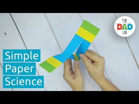 STEAM crafts: Simple Paper Helicopter