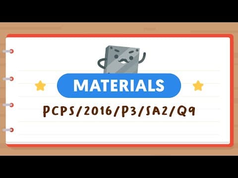 PSLE SCIENCE MADE SIMPLE EP15 | Materials | Choosing A Material For A Raincoat