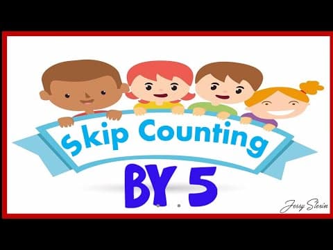 Skip counting by 5's