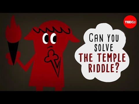Can you solve the temple riddle