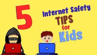 Cyber Security for kids | Internet Safety Tips for Kids | Internet safety for Kids