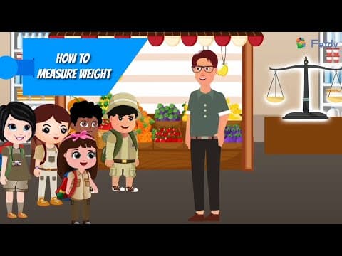 How to Measure Weight for Kids | Fun Learning with Fefdy Prime 🪣✨