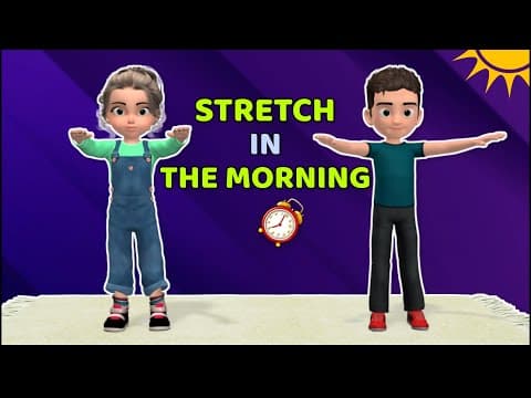 Daily kids exercise – morning stretching workout